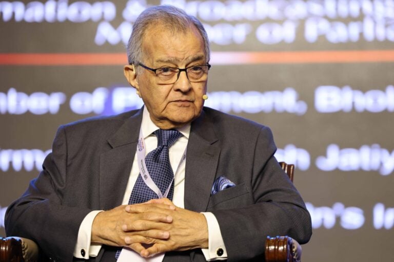 Farooq Sobhan speaking at the Bay of Bengal Conversation 2026