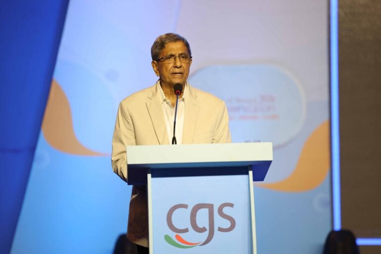 Matiur Rahman speaking at the Bay of Bengal Conversation 2026
