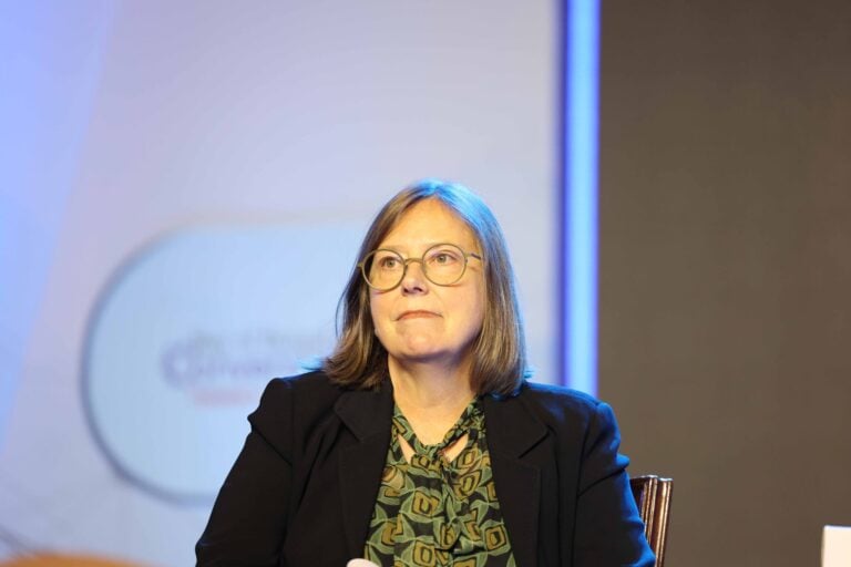 Nicola Nixon speaking at the Bay of Bengal Conversation 2026