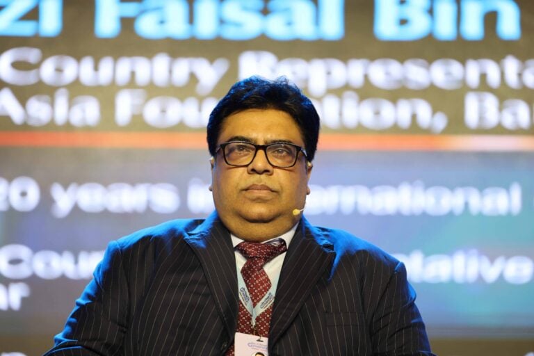 Rehan Asif Asad speaking at the Bay of Bengal Conversation 2026