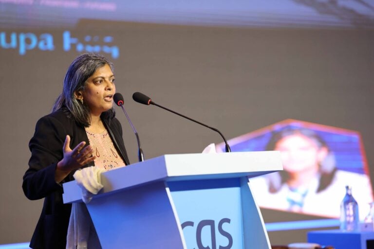 Rupa Huq speaking at the Bay of Bengal Conversation 2026