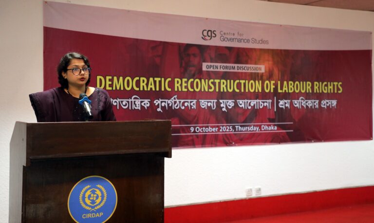 Open Forum Discussion titled Democratic Reconstruction on Labor Rights, photo 8