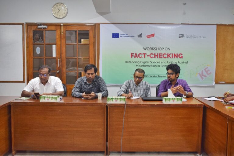 Fact-Checking Workshop today at RDRS Bangladesh, Rangpur, photo 7