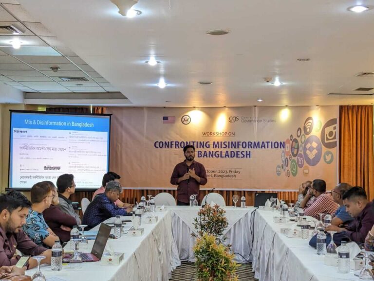 Workshop on Confronting Misinformation in Bangladesh | Sylhet, photo 5
