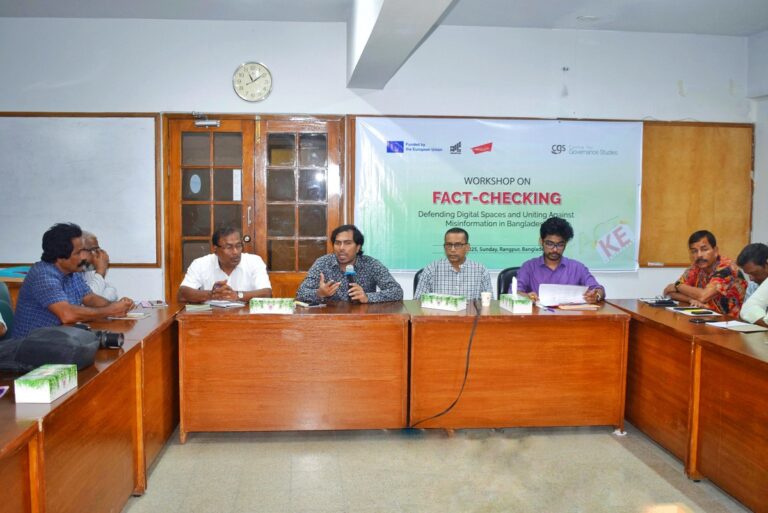 Fact-Checking Workshop today at RDRS Bangladesh, Rangpur, photo 8